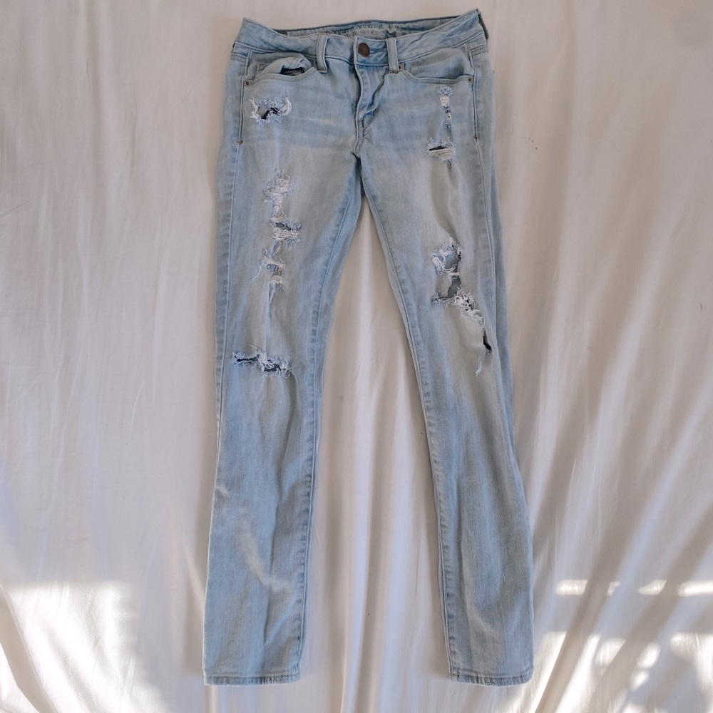 Sz 4 American Eagle Skinny Stretch Jeans